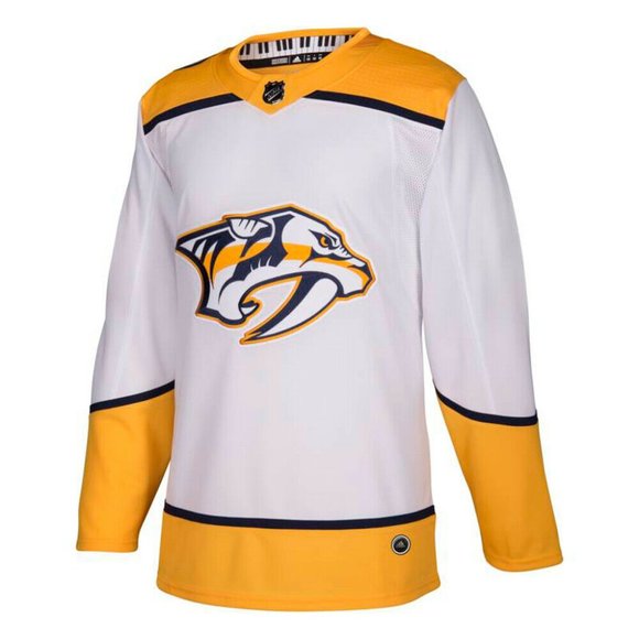 adidas Other - Nashville Predators Adidas Authentic Pro Away Hockey Jersey